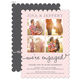 Blush Our Love Story Engagement Invitations Image 1 of 5